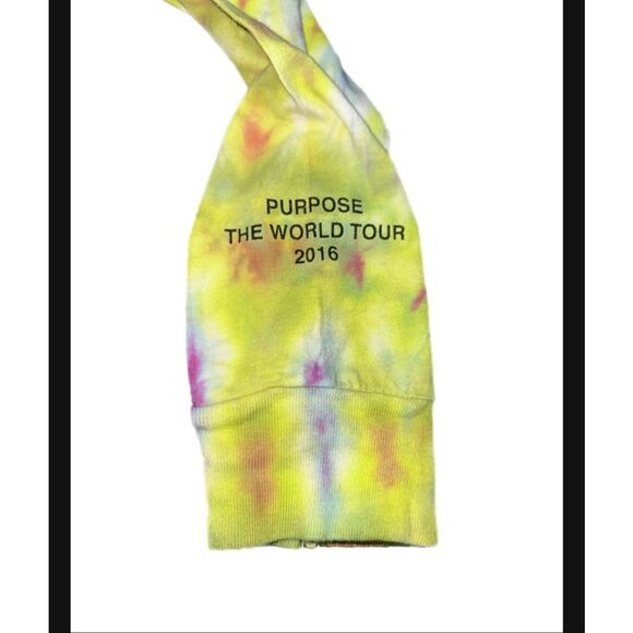 Justin Bieber Purpose World Tour Tie-Dye Long Sleeve - Picture 3 of 5